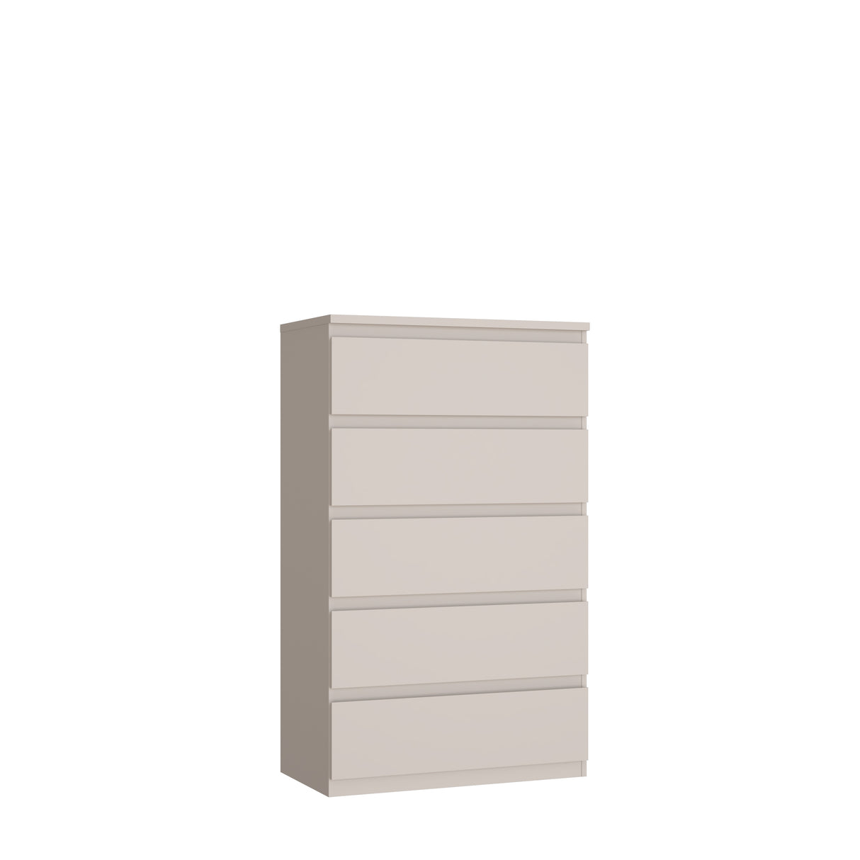 Alaska 5 Drawer Wide Chest of Drawers - Cashmere - FurniComp