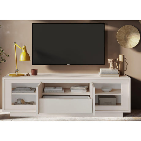 Berlin 2 Door 1 Drawer 180cm Cashmere TV Stand - FurniComp