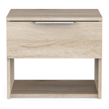 Chicago 1 Drawer Bedside Table - Kronberg Oak - FurniComp