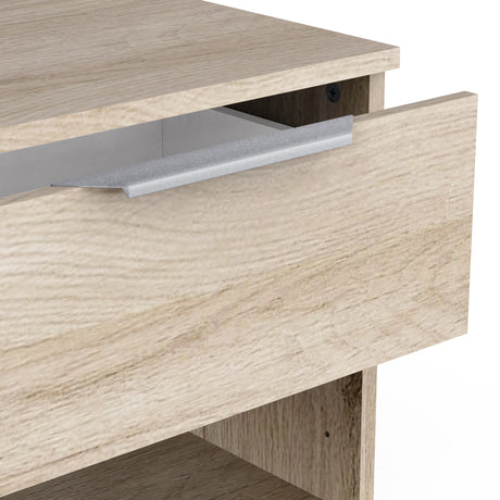 Chicago 1 Drawer Bedside Table - Kronberg Oak - FurniComp