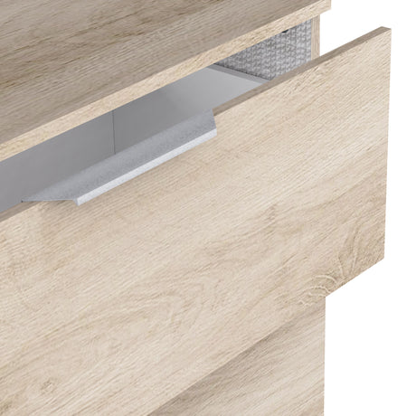 Chicago 6 Drawer 150cm Chest of Drawers - Kronberg Oak - FurniComp