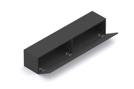 Combo 138cm Floating Wall Hung TV Unit - Black Lava COM-62-06 - FurniComp