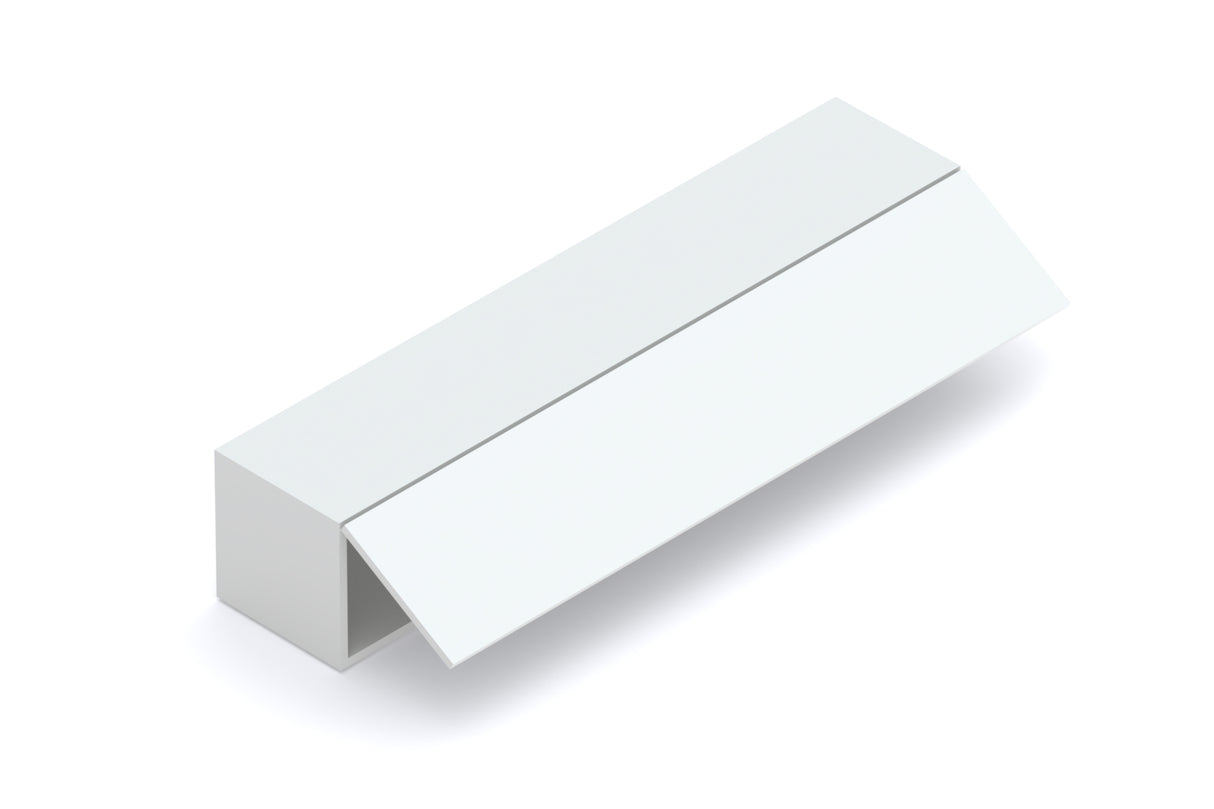 Combo 138cm Floating Wall Hung TV Unit - Light Chalk Grey COM-62-05 - FurniComp