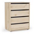 Dallas Universal 4 Drawers Royal Oak 60cm Large Internal Chest of Drawers for Wardrobes - FurniComp