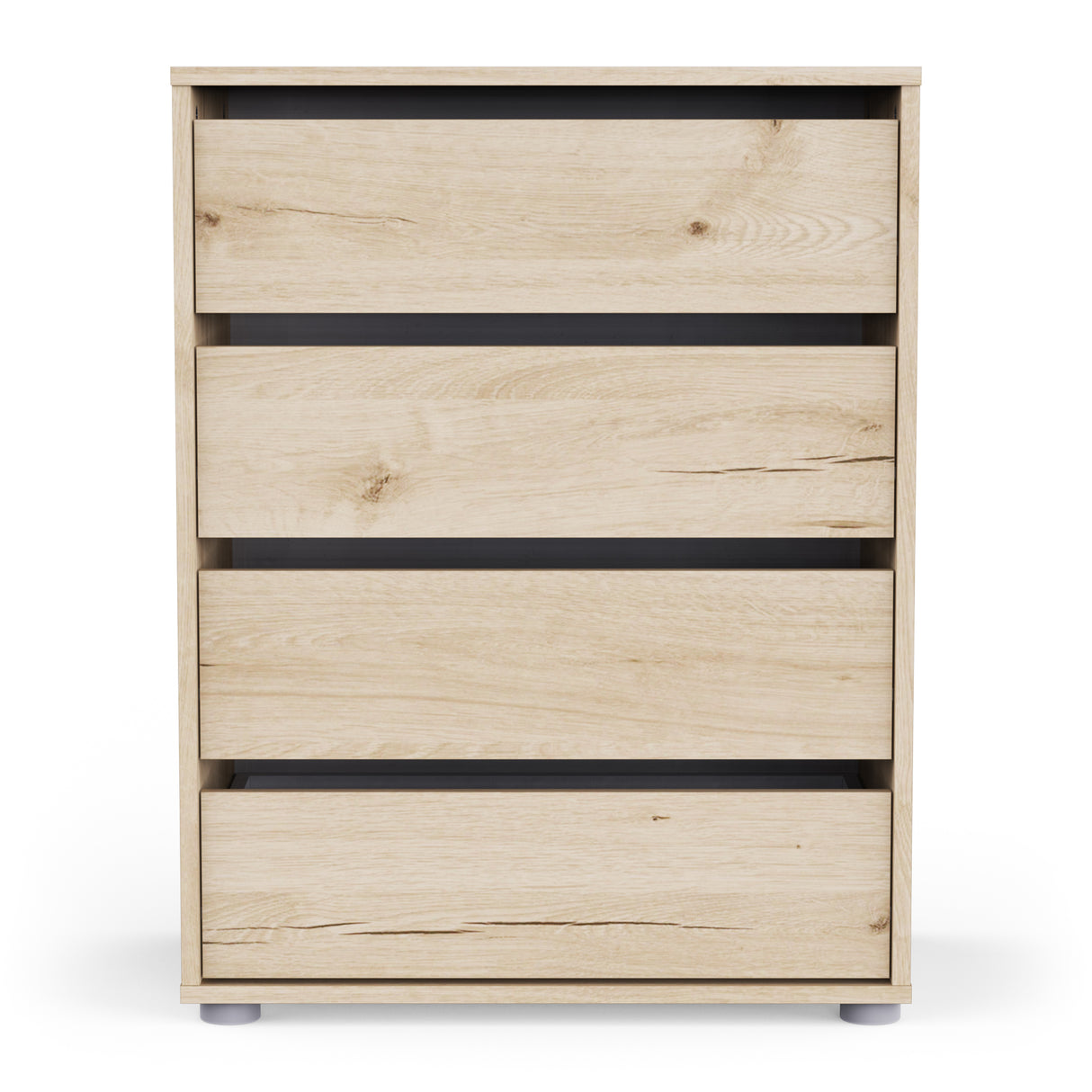 Dallas Universal 4 Drawers Royal Oak 60cm Large Internal Chest of Drawers for Wardrobes - FurniComp