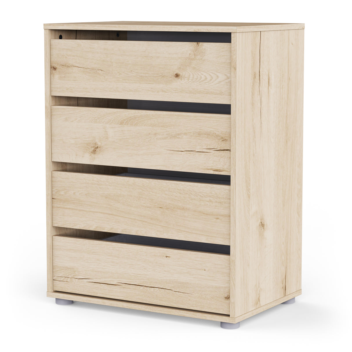 Dallas Universal 4 Drawers Royal Oak 60cm Large Internal Chest of Drawers for Wardrobes - FurniComp