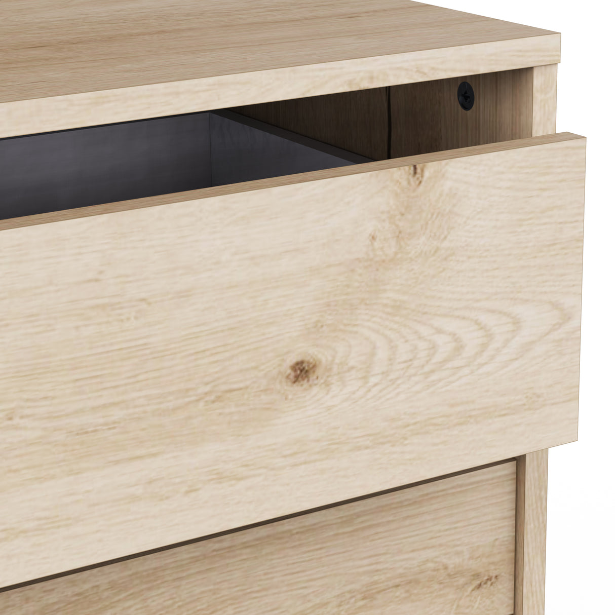 Dallas Universal 4 Drawers Royal Oak 60cm Large Internal Chest of Drawers for Wardrobes - FurniComp