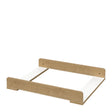 Elsie Changing Table Topper- Matt White & Hamilton Oak - FurniComp