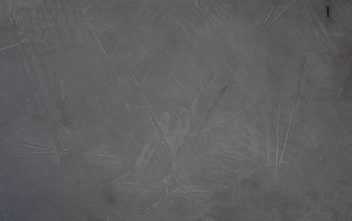 Combo 55cm Floating Wall Cube With Shaped Door - Lead Grey COM-18-08 - FurniComp