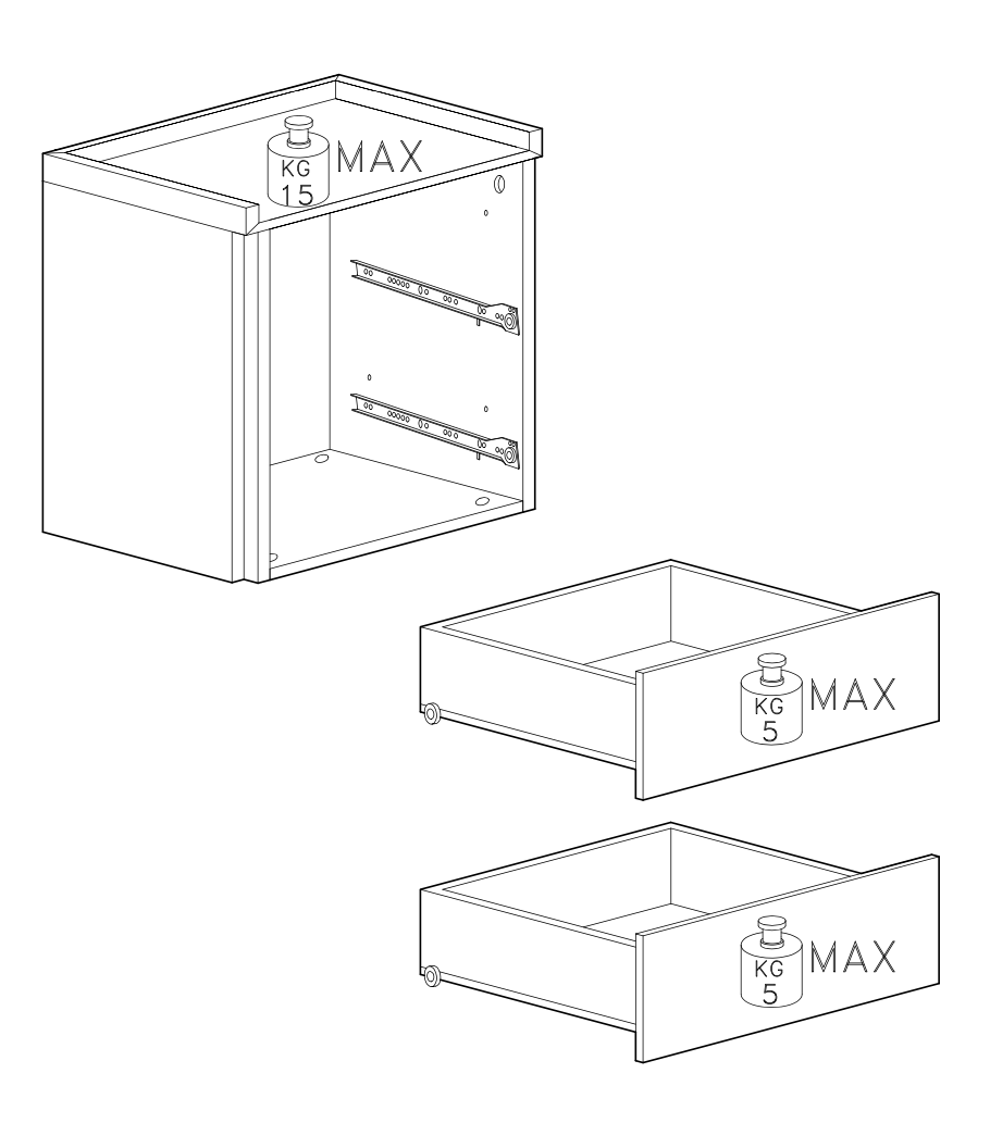 Renato 2 Drawer Bedside Table - Bronze & Mercure Oak - FurniComp