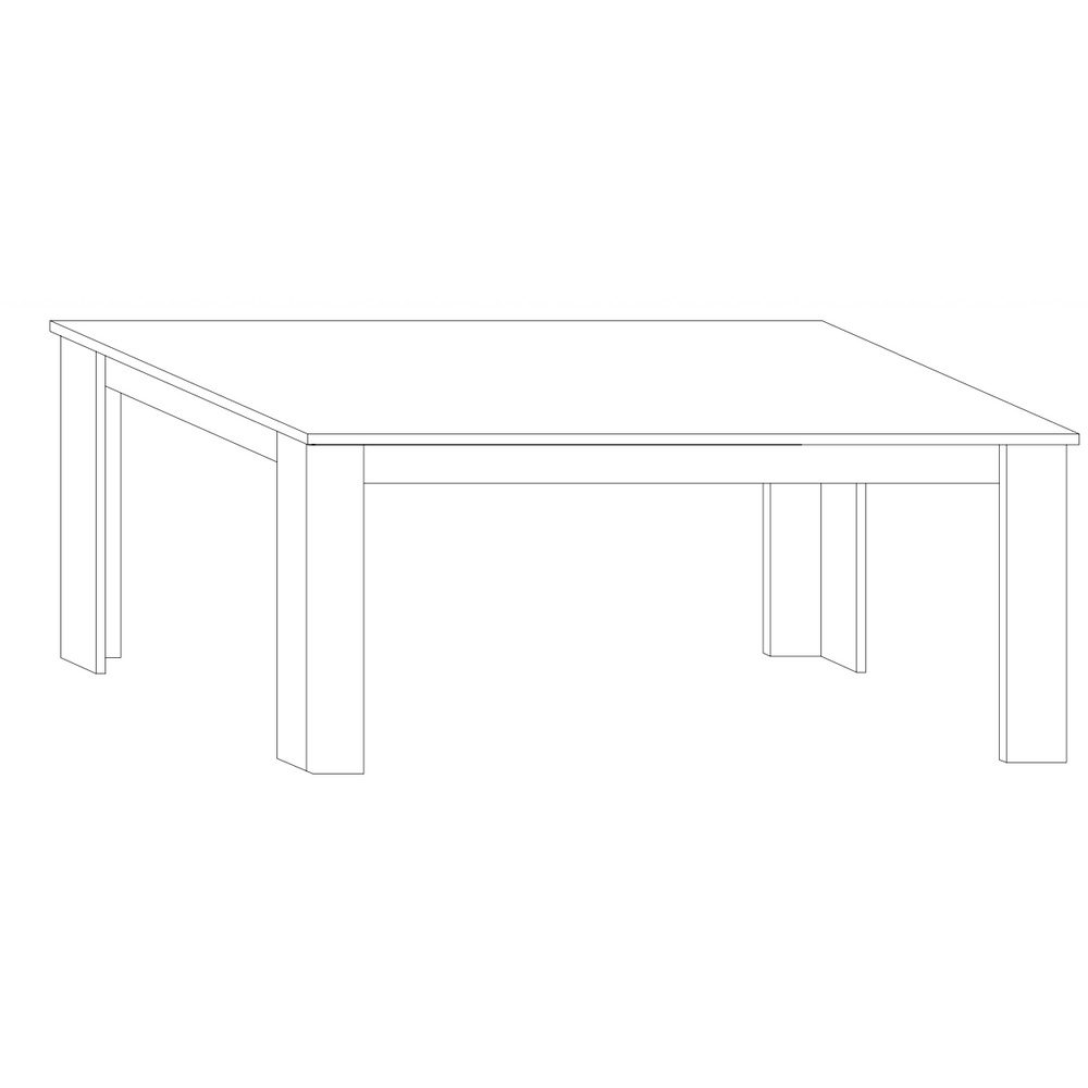 Siena 180cm Anthracite/Oxide Dining Table - FurniComp