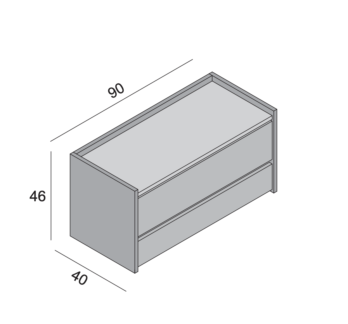 Bari White and Oak Wooden Storage Bench/Blanket Box with Drawer - FurniComp