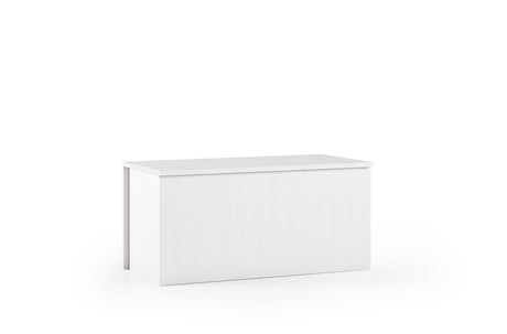 Cori White Wooden Storage Bench/Blanket Box - FurniComp