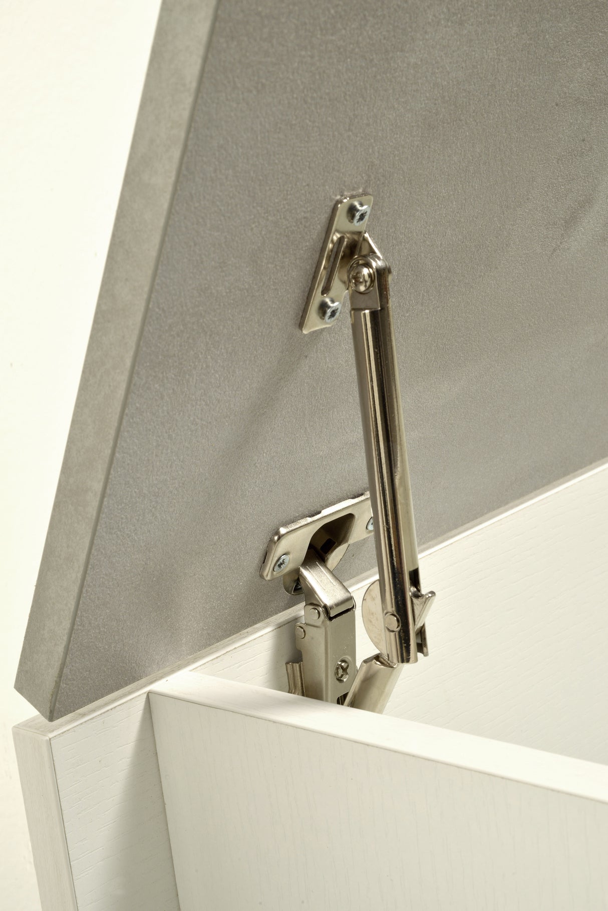 Cori White & Oak Wooden Storage Bench/Blanket Box - FurniComp