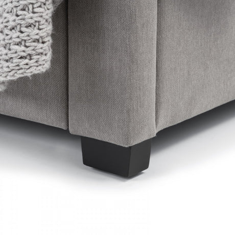 Stockton Grey Fabric 4 Drawer Bed - FurniComp