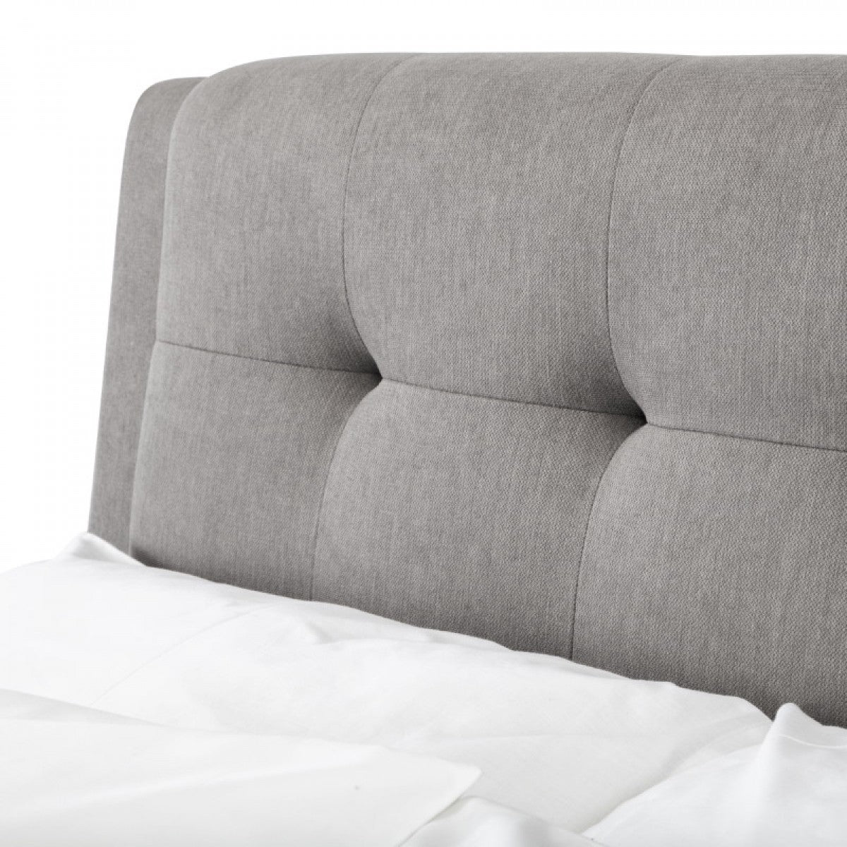 Stockton Grey Fabric 4 Drawer Bed - FurniComp