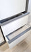 Venice 2 Door 2 Drawer Lead and Slate Grey Tall Sideboard/Highboard - FurniComp