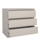 Alaska 3 Drawer Cashmere Chest of Drawer
