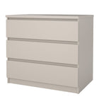 Alaska 3 Drawer Cashmere Chest of Drawer