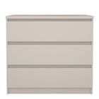 Alaska 3 Drawer Cashmere Chest of Drawer