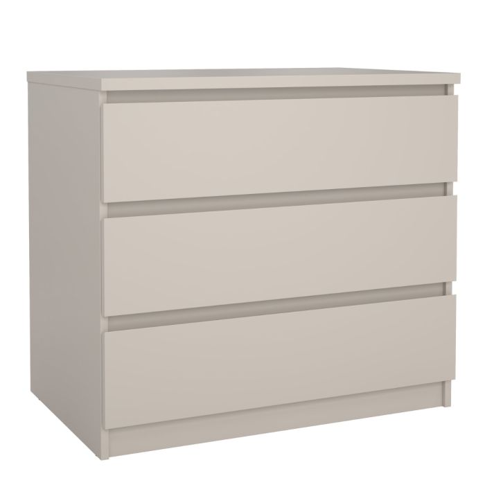 Alaska 3 Drawer Cashmere Chest of Drawer