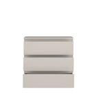 Alaska 3 Drawer Chest of Drawers - Cashmere - FurniComp