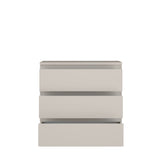 Alaska 3 Drawer Chest of Drawers - Cashmere - FurniComp