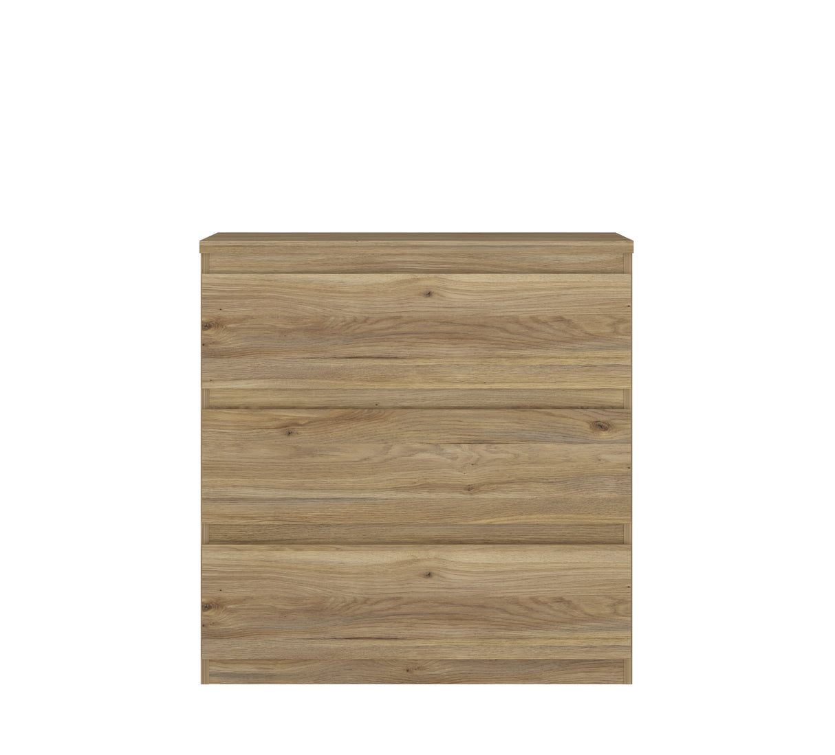 Alaska 3 Drawer Chest of Drawers - Oak - FurniComp