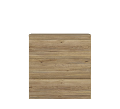 Alaska 3 Drawer Chest of Drawers - Oak - FurniComp