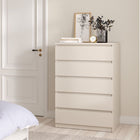 Alaska 5 Drawer Cashmere Chest of Drawer