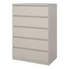 Alaska 5 Drawer Cashmere Chest of Drawer