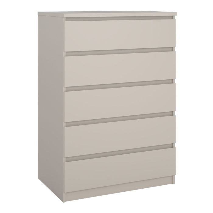 Alaska 5 Drawer Cashmere Chest of Drawer