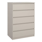 Alaska 5 Drawer Cashmere Chest of Drawer
