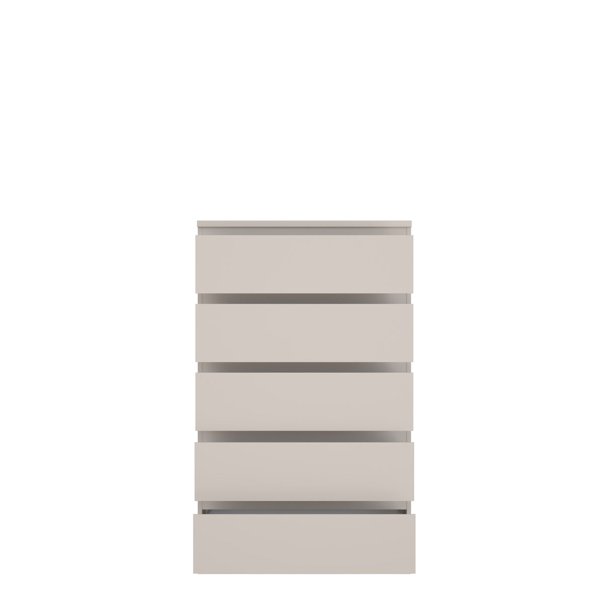 Alaska 5 Drawer Wide Chest of Drawers - Cashmere - FurniComp