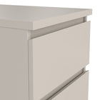 Alaska Cashmere 2 Drawer Bedside