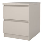 Alaska Cashmere 2 Drawer Bedside