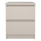 Alaska Cashmere 2 Drawer Bedside