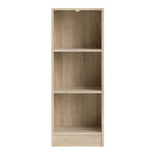 Alfie 40cm Narrow Bookcase - Oak - FurniComp