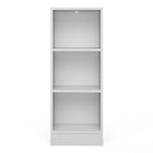 Alfie 40cm Narrow Bookcase - White - FurniComp