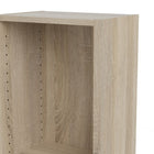 Alfie 40cm Tall Narrow Bookcase- Oak - FurniComp