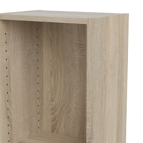 Alfie 40cm Tall Narrow Bookcase- Oak - FurniComp