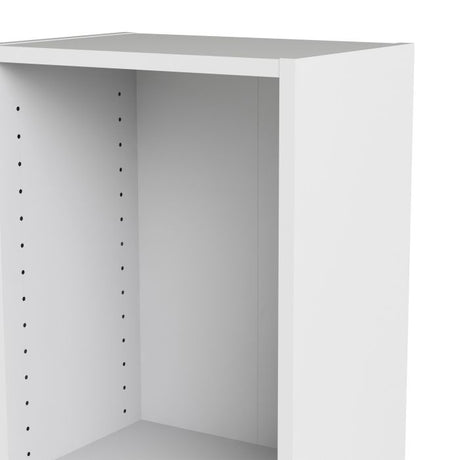 Alfie 40cm Tall Narrow Bookcase- White - FurniComp