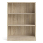 Alfie 80cm Wide Bookcase- Oak - FurniComp