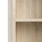 Alfie 80cm Wide Bookcase- Oak - FurniComp