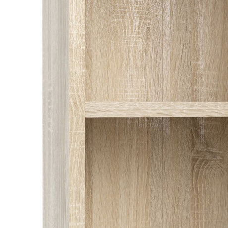 Alfie 80cm Wide Bookcase- Oak - FurniComp