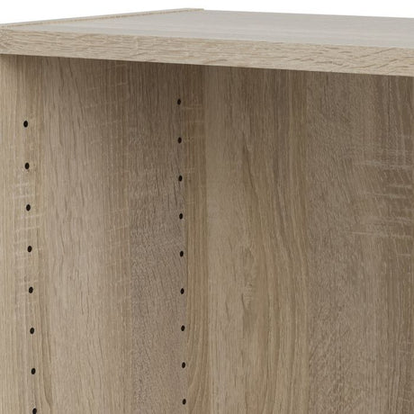 Alfie 80cm Wide Bookcase- Oak - FurniComp