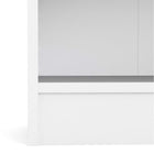 Alfie 80cm Wide Bookcase- White - FurniComp