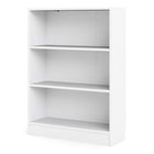 Alfie 80cm Wide Bookcase- White - FurniComp