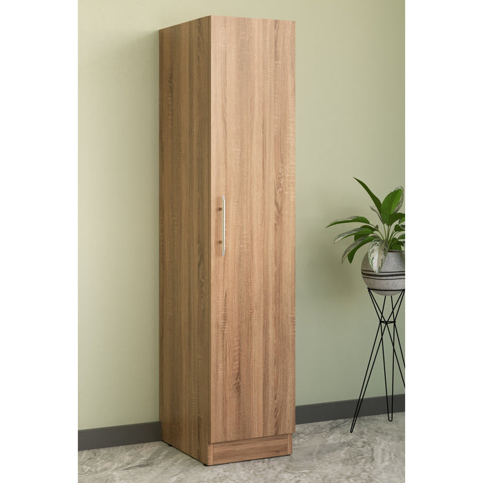 Aria Oak 1 Door Wardrobe - FurniComp
