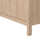 Audrey 100cm 2 Door Wardrobe-Jackson Hickory Oak - FurniComp